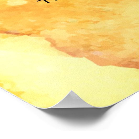 Flügel wie Adler Poster (Ecke)