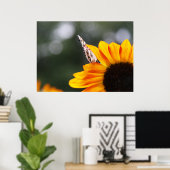 Flügel zwischen poster (Heimbüro)