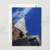 Flügelangabe der Republik 1255 Postkarte (Vorne/Hinten)