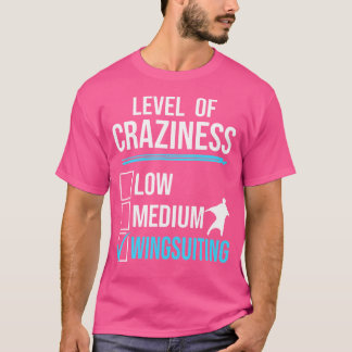 Flügelanzug Fliegengrad Rasiertigkeit Wingsuiting  T-Shirt