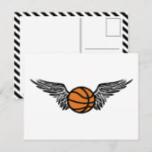Flügelball Postkarte (Vorne/Hinten)