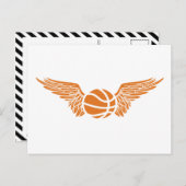 Flügelball Postkarte (Vorne/Hinten)