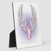 Flügelballett (Tanz) Plaque Fotoplatte (Seite)