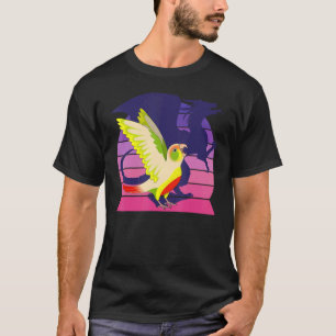 Flügeldrache Ich schreie Ananas mit grüner Wange T-Shirt