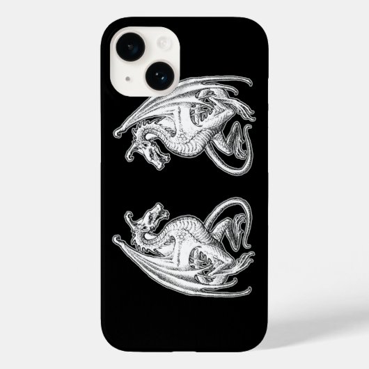 Flügeldrachen Case-Mate iPhone Hülle (Rückseite)