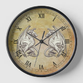 Flügeldrachen Uhr (Vorderseite)