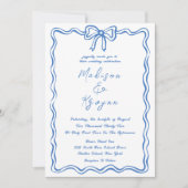 Flügeldrachendoodles Einladung (Vorderseite)