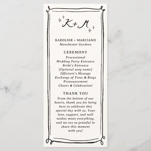 Flügeldrachendoodles Programm (Vorderseite)