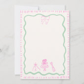 Flügeldrachenhefe Einladung (Rückseite)