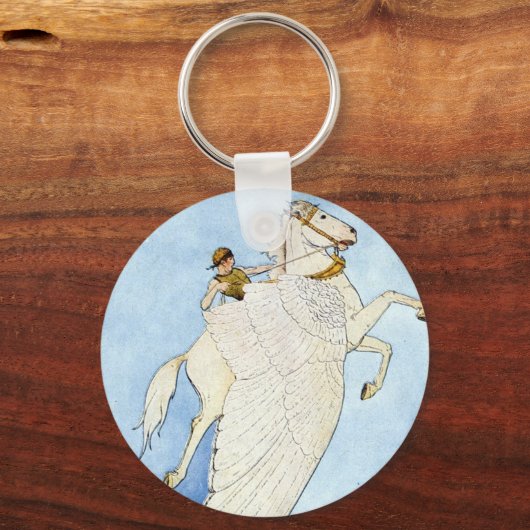 Flügeldrachenkette Schlüsselanhänger (Vorderseite)