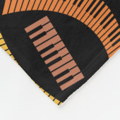 Flügeldrachenleder Fleecedecke (Ecke)