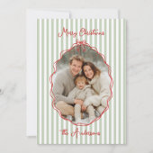 Flügeldrachenstreifen Feiertagskarte (Vorderseite)