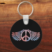 Flügeldraht Schlüsselanhänger (Vorderseite)