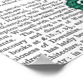 Flügelendes Seepferd Poster (Ecke)