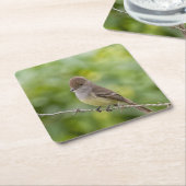 Flügelfänger Rechteckiger Pappuntersetzer (angewinkelt)