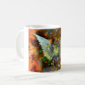 Flügelfarbe Kaffeetasse (Vorderseite Links)