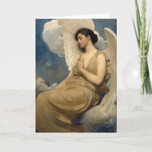 Flügelfigur | Abbott Handerson Thayer Karte (Vorderseite)