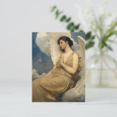 Flügelfigur | Abbott Handerson Thayer Postkarte (Stehend Vorderseite)
