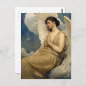 Flügelfigur | Abbott Handerson Thayer Postkarte (Vorne/Hinten)