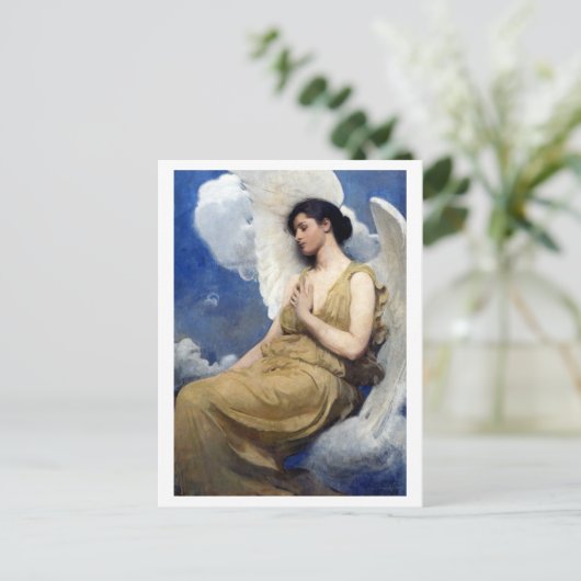 Flügelfigur Postkarte (Stehend Vorderseite)