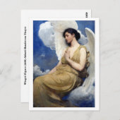 Flügelfigur Postkarte (Vorne/Hinten)