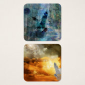 Flügelgedanke abstrakt (Vorne & Hinten)