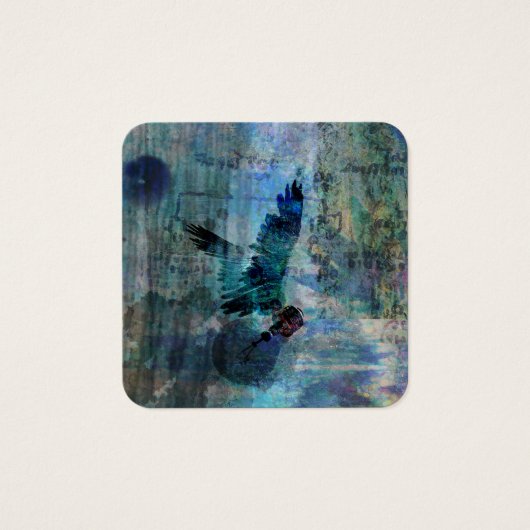 Flügelgedanke abstrakt (Vorderseite)