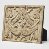 Flügelgenii, Assyrianische Periode, c.750 v. Chr.  Fotoplatte (Seite)