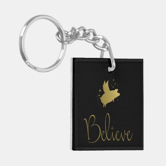 Flügelglaube Schlüsselanhänger (Vorderseite links)