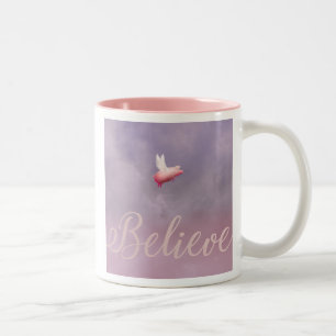 Flügelglaube Zweifarbige Tasse