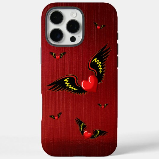 Flügelherz Case-Mate iPhone Hülle (Rückseite)