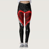 Flügelherz Leggings (Vorderseite)