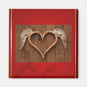 Flügelherz Magnet (Vorne)