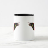 Flügelherz Tasse (Zentrum)