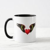 Flügelherz Tasse (Links)