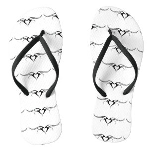 Flügelherzen Stammesdesign Badesandalen
