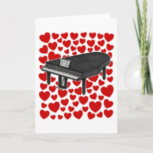 Flügelherzen Valentinstag-Jubiläumskarte Feiertagskarte