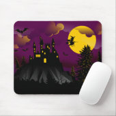 Flügelhexe Halloween Mousepad (Mit Mouse)