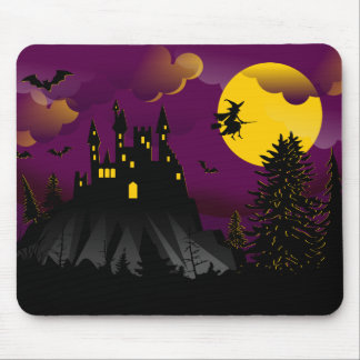 Flügelhexe Halloween Mousepad
