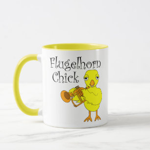 Flugelhorn Chick Text Tasse