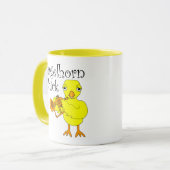 Flugelhorn Chick Text Tasse (Vorderseite Links)
