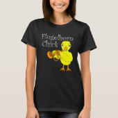 Flugelhorn Chick White Text T-Shirt (Vorderseite)