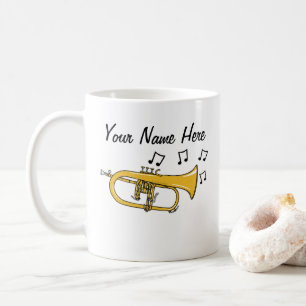 Flugelhorn Custom Tasse Hornist Brass Musician Gif
