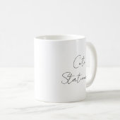 Flugelhorn-Kaffeetasse Kaffeetasse (VorderseiteRechts)