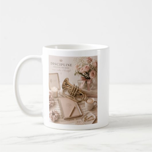 Flugelhorn-Kaffeetasse Kaffeetasse (Links)