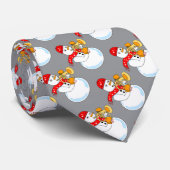 Flugelhorn Snowman Krawatte (Gerollt)
