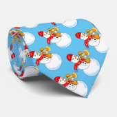 Flugelhorn Snowman Krawatte (Gerollt)