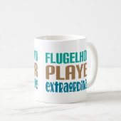 Flugelhorn Spieler Extraordinaire Kaffeetasse (VorderseiteRechts)