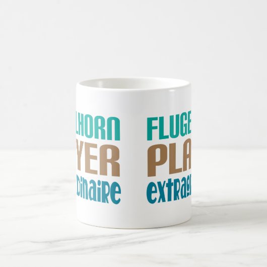 Flugelhorn Spieler Extraordinaire Kaffeetasse (Mittel)