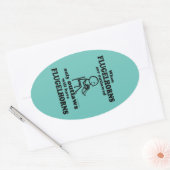 Flugelhorns Oval Sticker verboten (Umschlag)